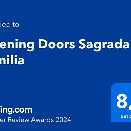 Opening Doors Sagrada Familia Apartment บาร์เซโลนา ภายนอก รูปภาพ